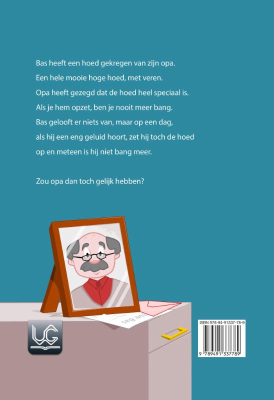 Achterkant van De hoed van opa