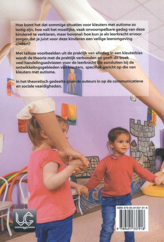 Achterkant van Kleuters en autisme