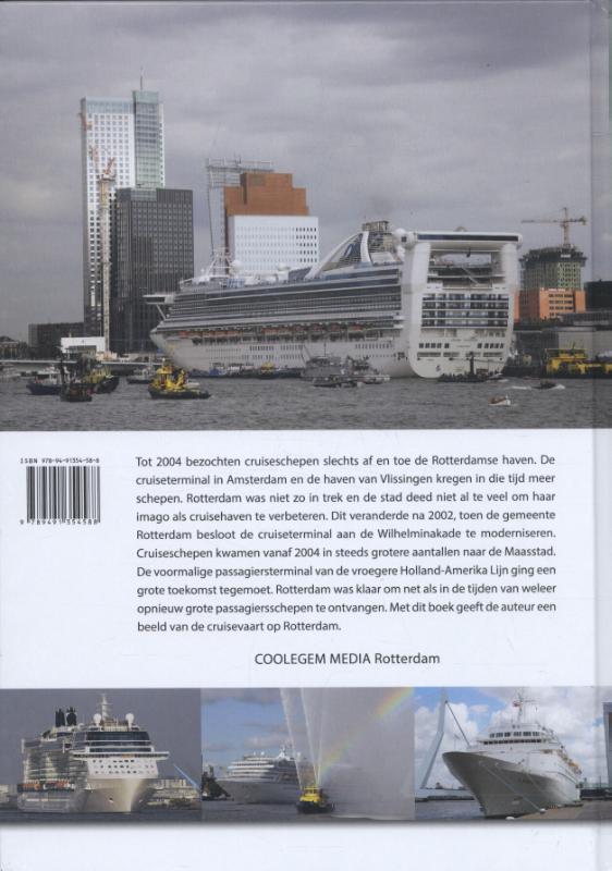 Achterkant van Cruisevaart op Rotterdam