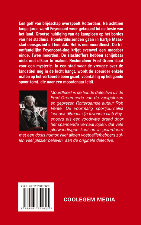 Achterkant van Moordfeest