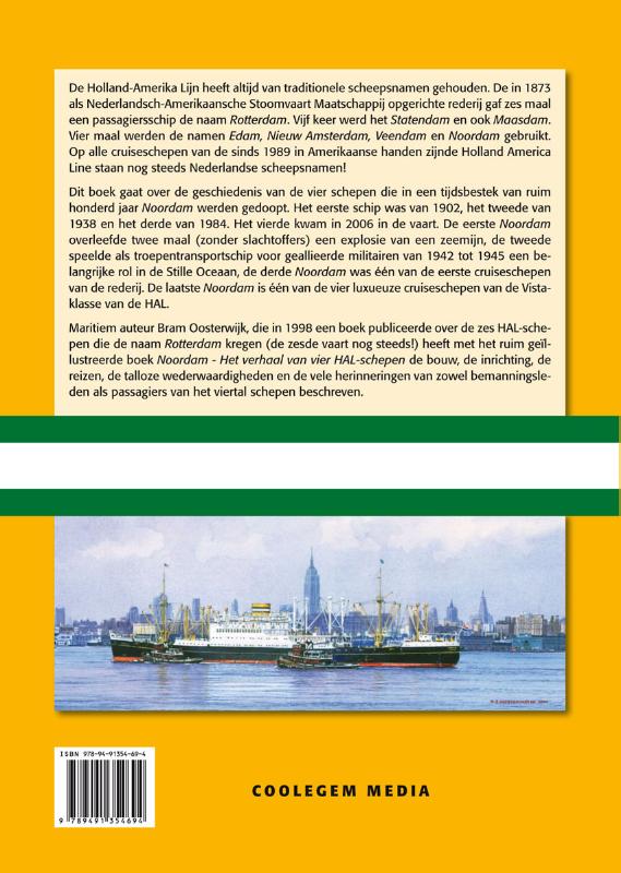 Achterkant van Noordam