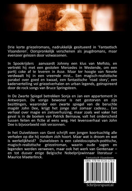 Achterkant van Fantastisch Vlaanderen