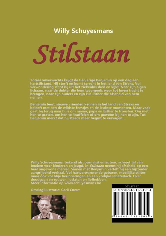 Achterkant van Stilstaan