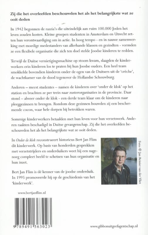 Achterkant van Onder de klok