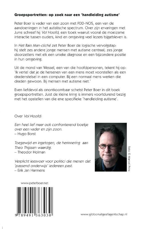 Achterkant van Het Rain man-cliche