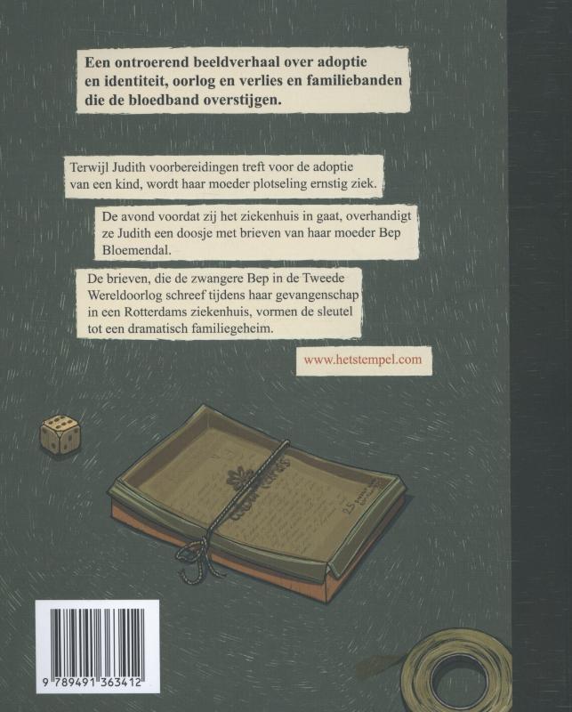 Achterkant van Het stempel