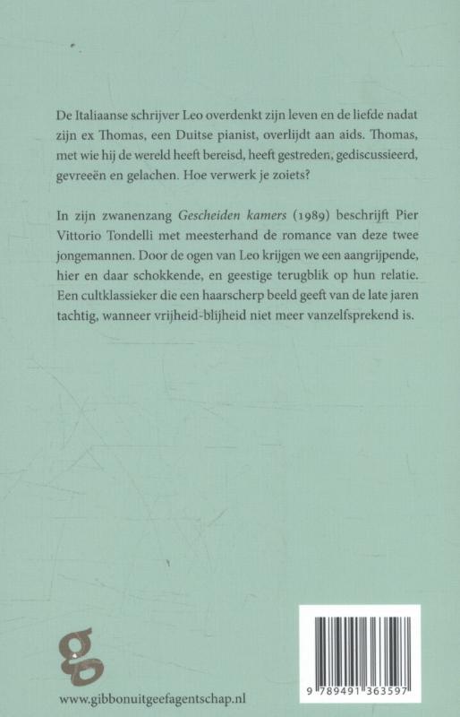 Achterkant van Gescheiden kamers