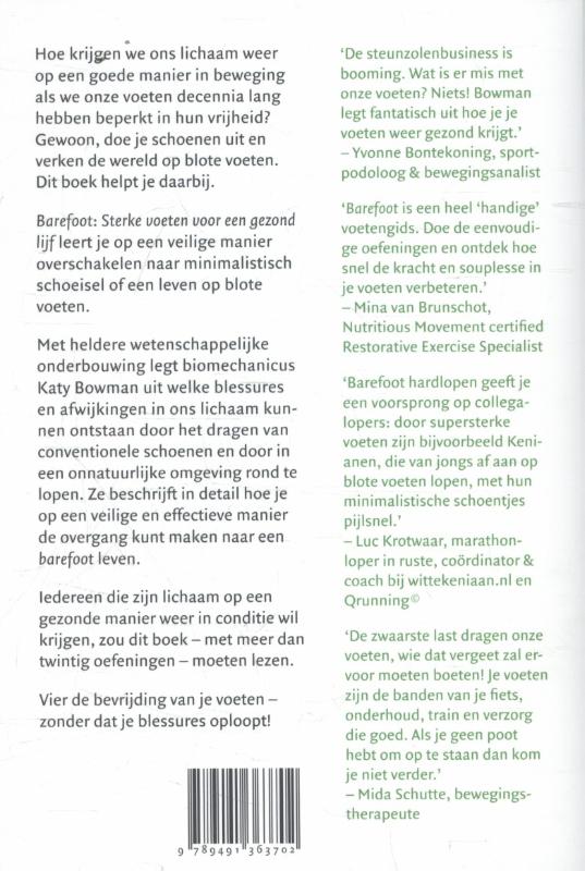 Achterkant van Barefoot