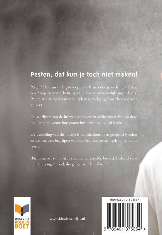 Achterkant van Alle monsters verzamelen