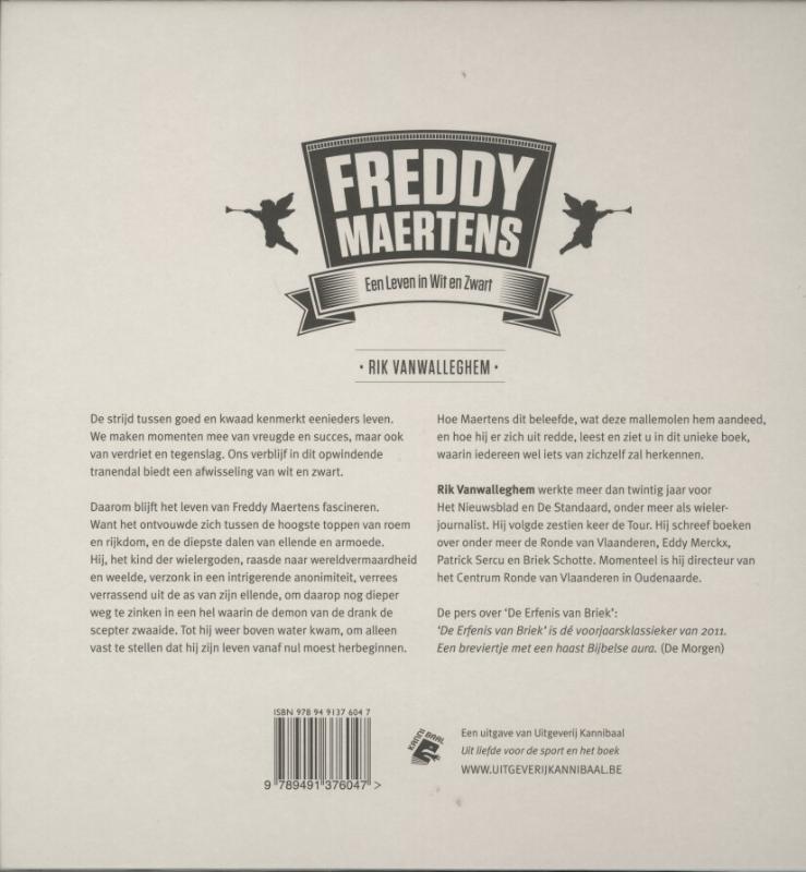 Achterkant van Freddy