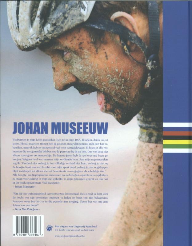 Achterkant van Johan Museeuw