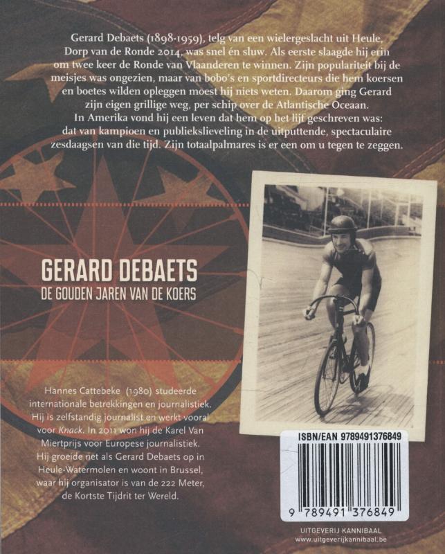 Achterkant van Gerard Debaets