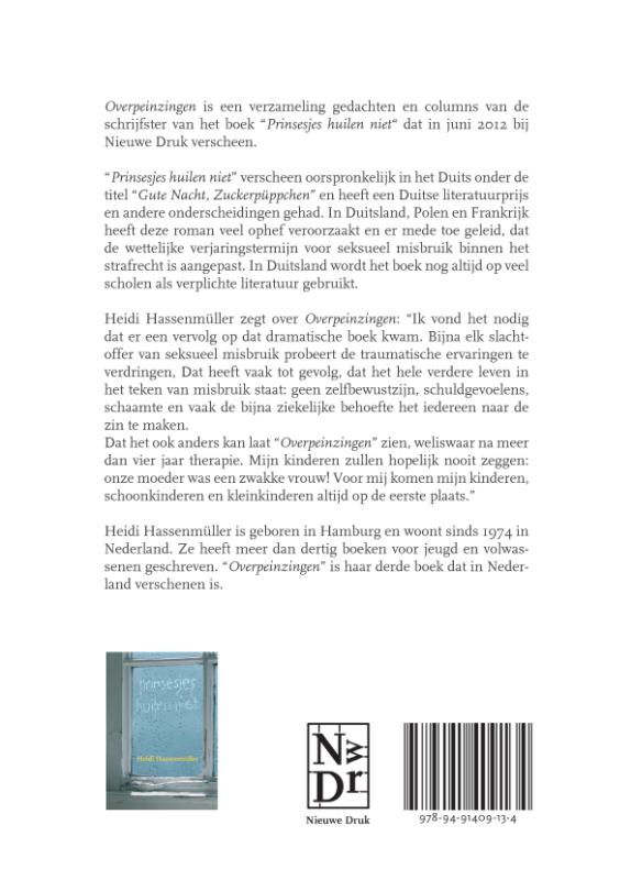 Achterkant van Overpeinzingen