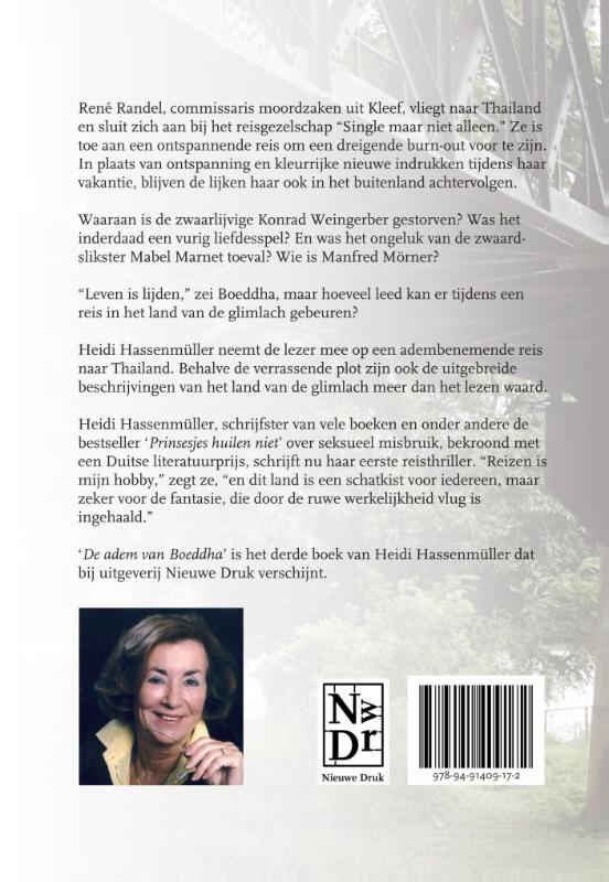 Achterkant van De adem van Boeddha