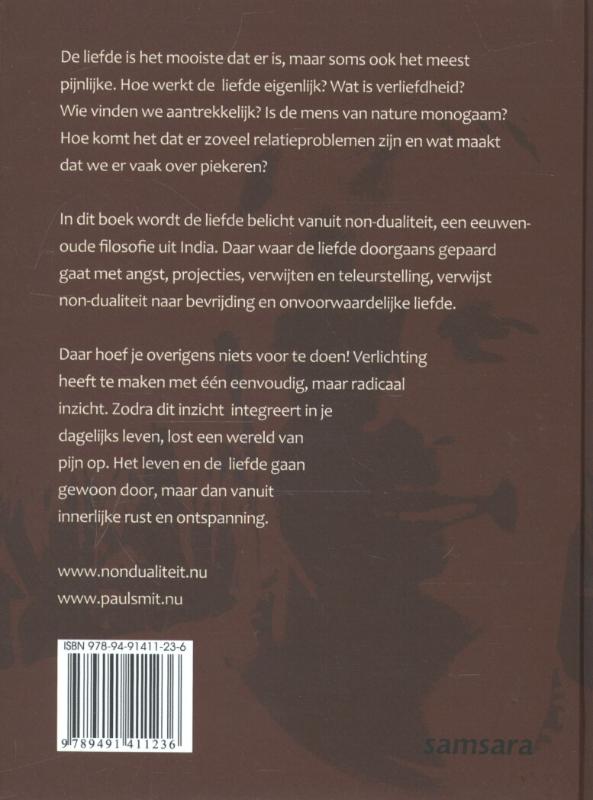 Achterkant van Verlichting in de liefde