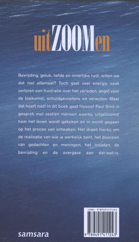 Achterkant van Uitzoomen