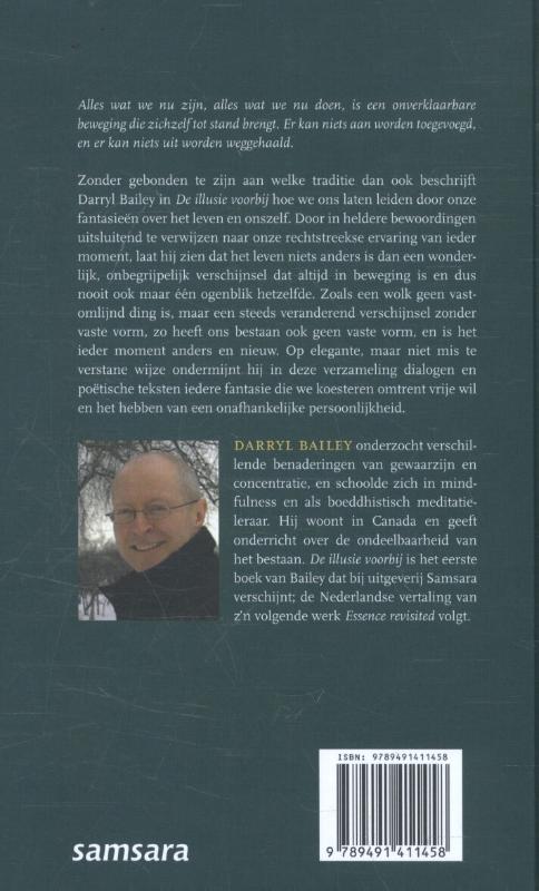 Achterkant van De illusie voorbij