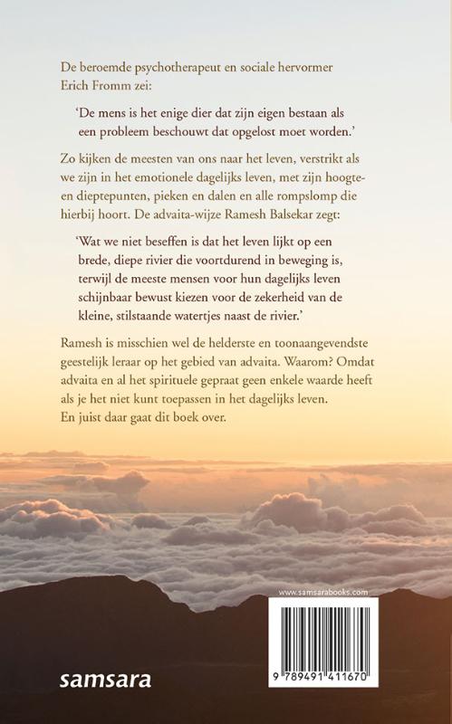 Achterkant van Vrede en harmonie in het dagelijks leven