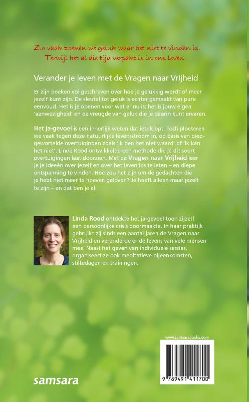 Achterkant van Het ja-gevoel