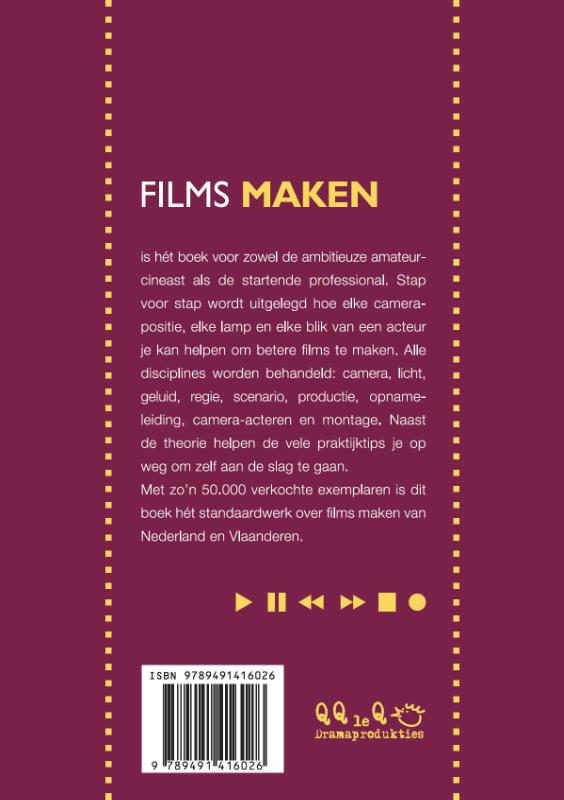 Achterkant van Films maken