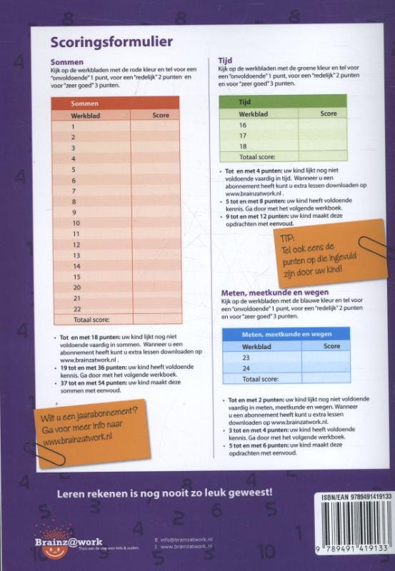 Achterkant van Werkboek 2