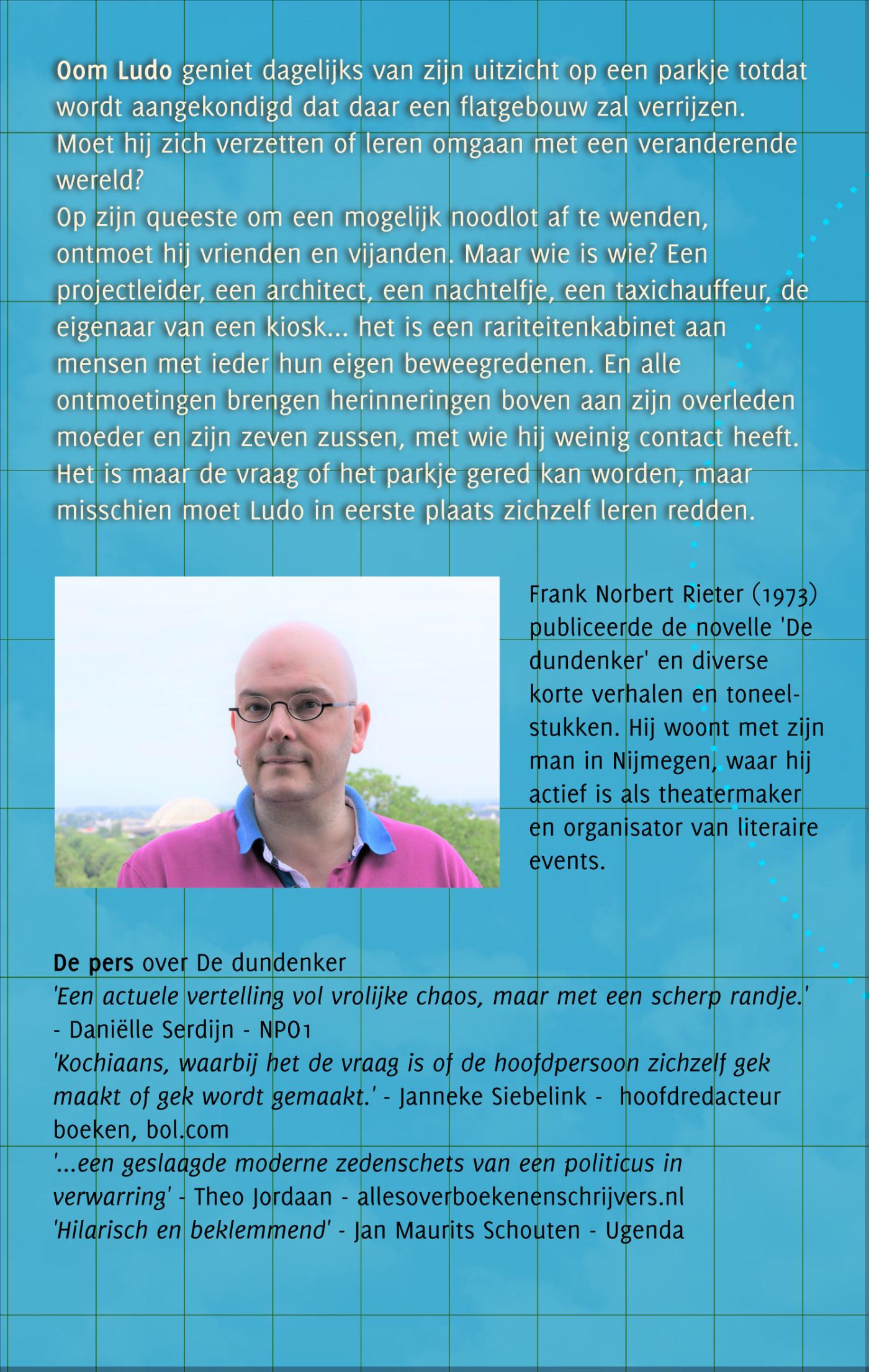 Achterkant van Oom Ludo