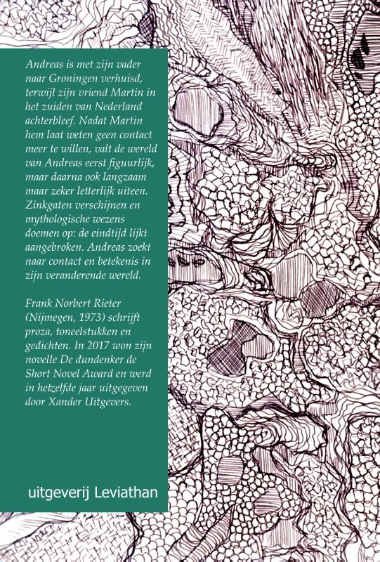 Achterkant van Het uur van Leviathan