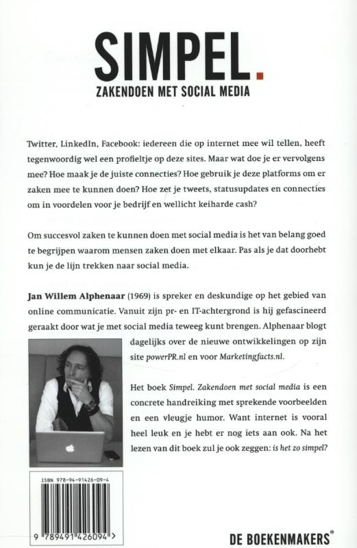Achterkant van Simpel