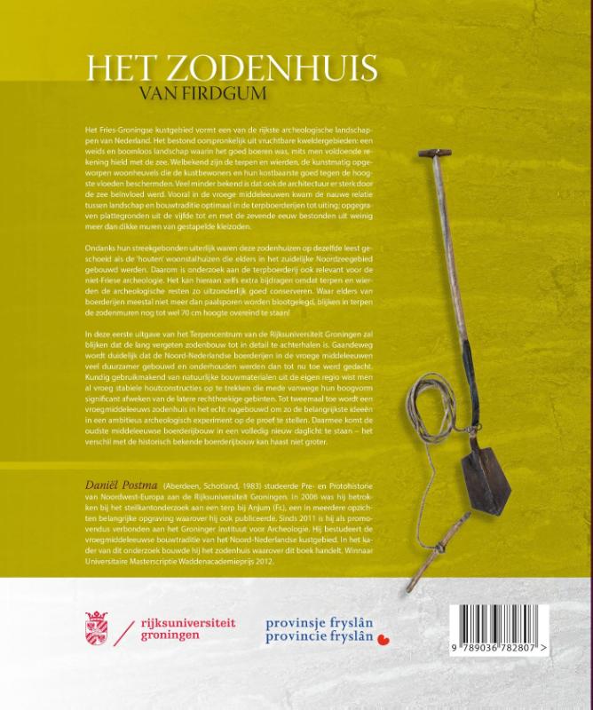 Achterkant van Het zodenhuis van Firdgum