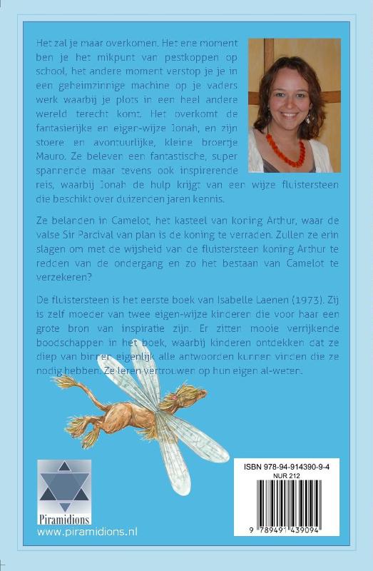 Achterkant van De fluistersteen