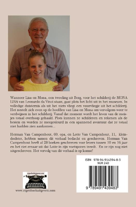 Achterkant van De geest van Leonardo