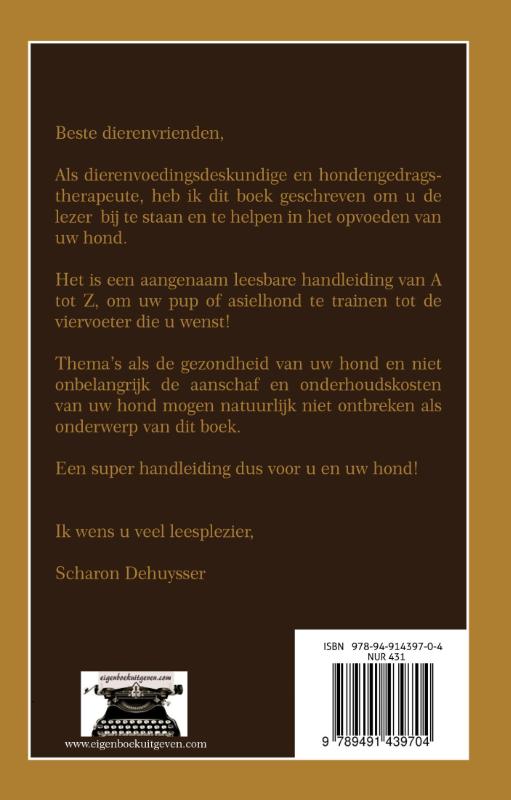 Achterkant van Een perfect hondenleven