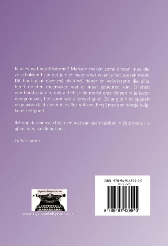 Achterkant van Van muurbloempje tot medium