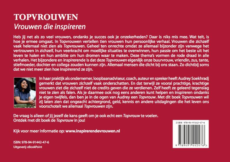 Achterkant van Topvrouwen