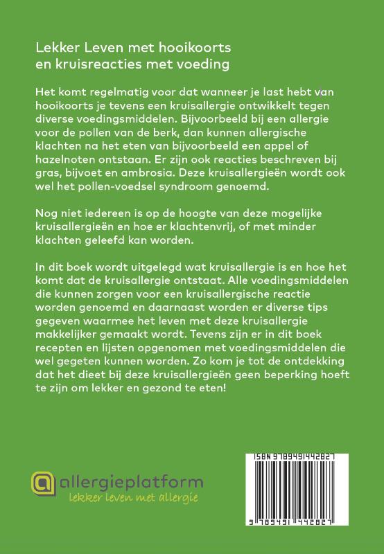 Achterkant van Pollenvoedsel-syndroom