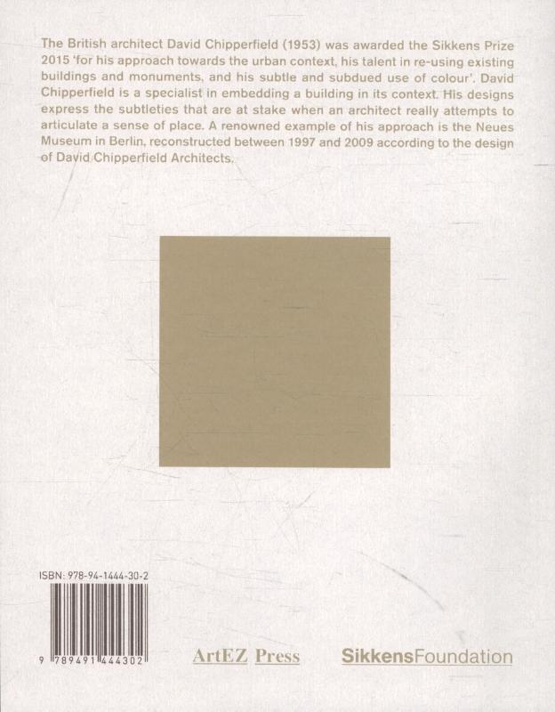 Achterkant van David Chipperfield