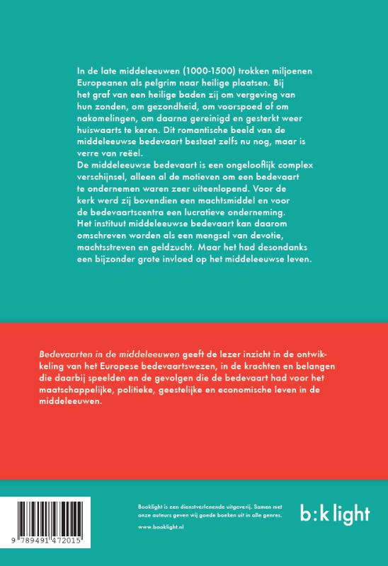 Achterkant van Bedevaarten in de middeleeuwen