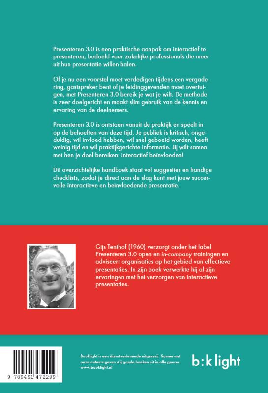 Achterkant van Presenteren 3.0