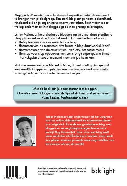 Achterkant van Bloggen doe je zo