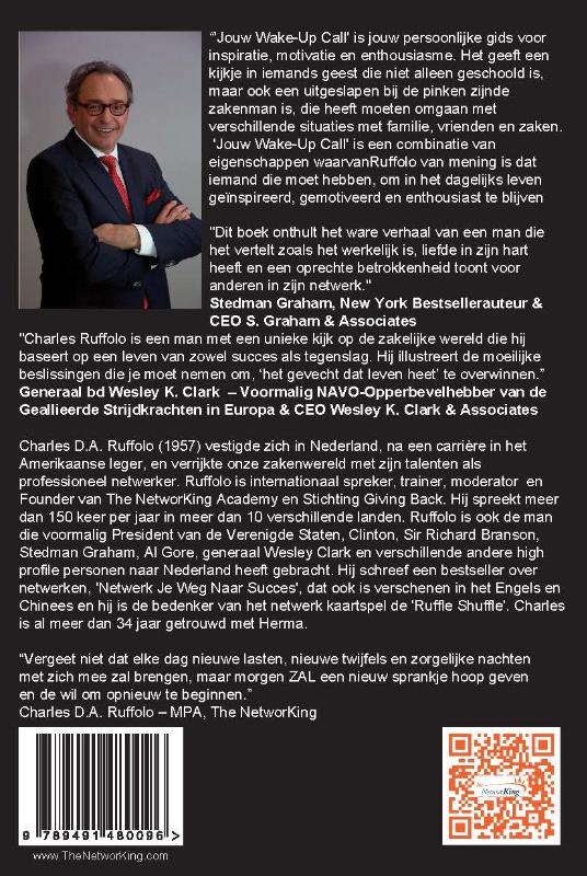 Achterkant van Jouw wake-up call