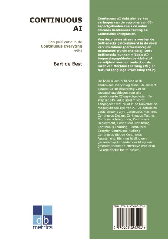 Achterkant van Continuous AI