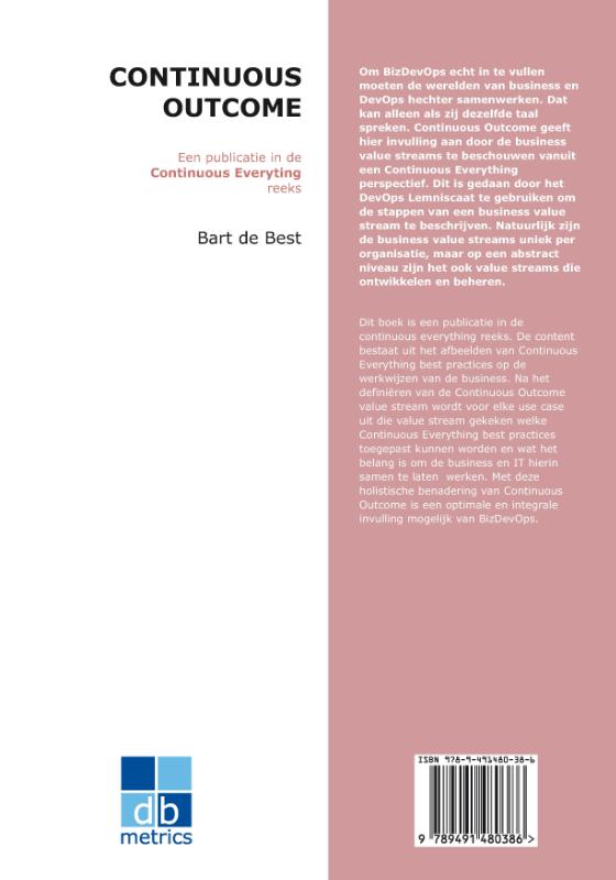 Achterkant van Continuous Outcome