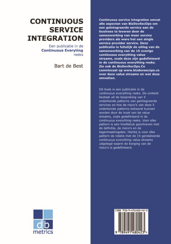 Achterkant van Continuous Service Integration