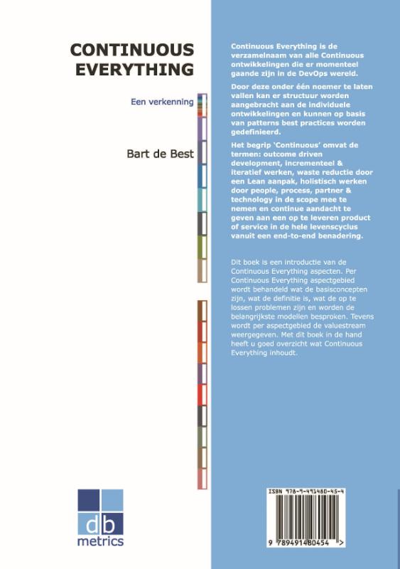 Achterkant van Continuous Everything een verkenning