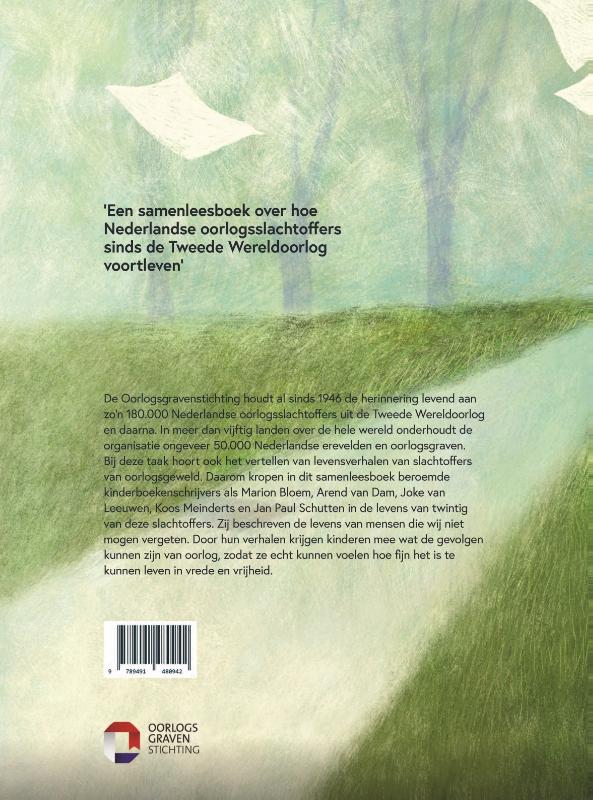 Achterkant van Levende Verhalen