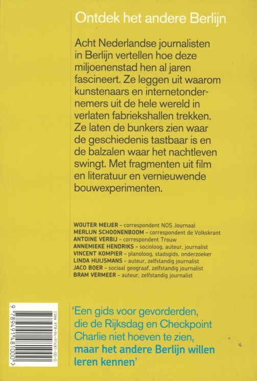 Achterkant van Berlijn voor gevorderden