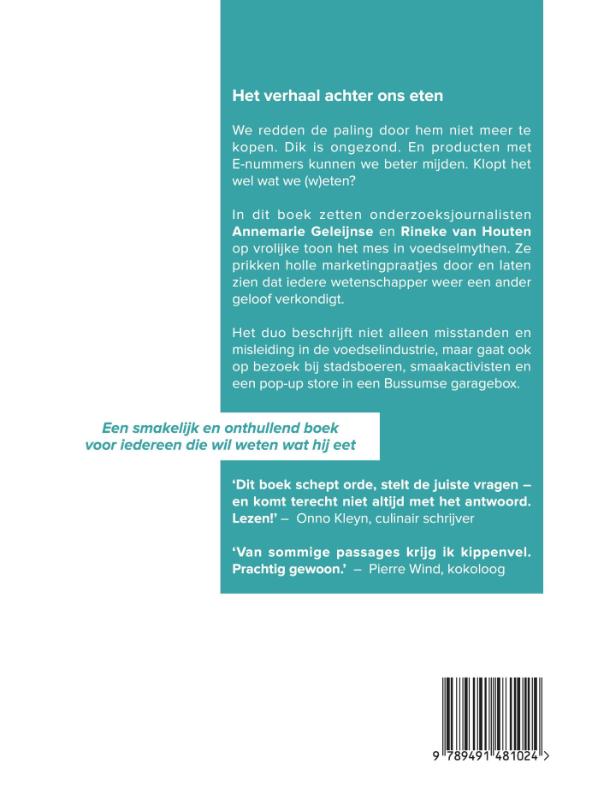 Achterkant van De laatste paling