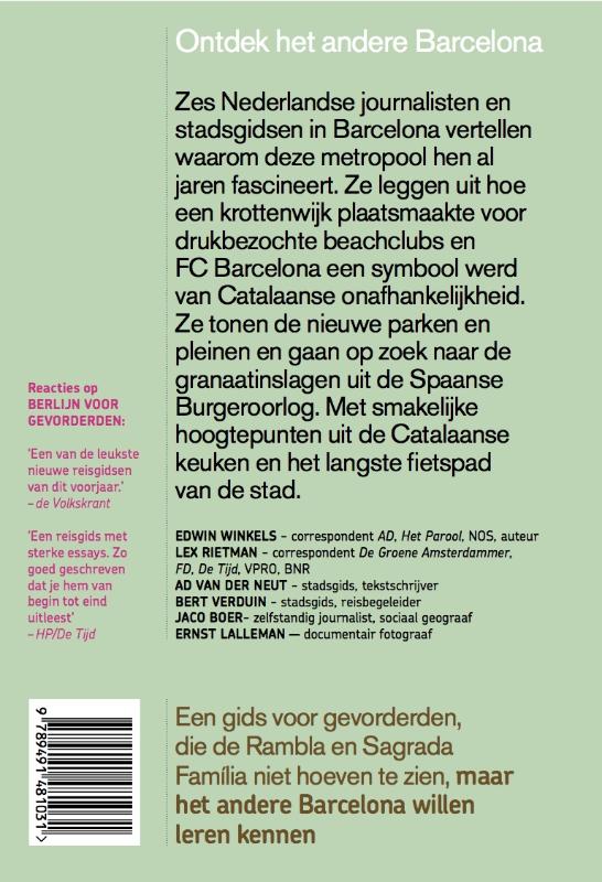 Achterkant van Barcelona voor gevorderden