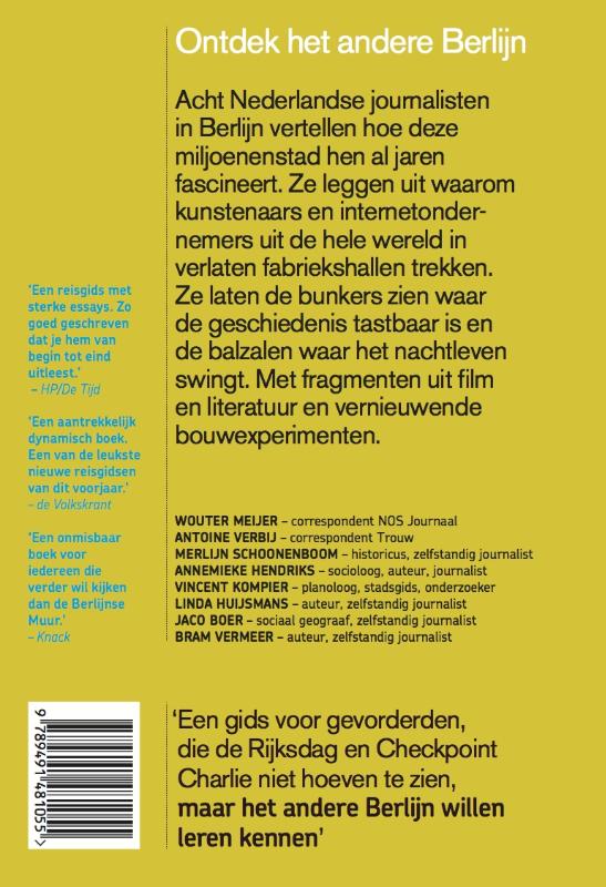 Achterkant van Berlijn voor gevorderden