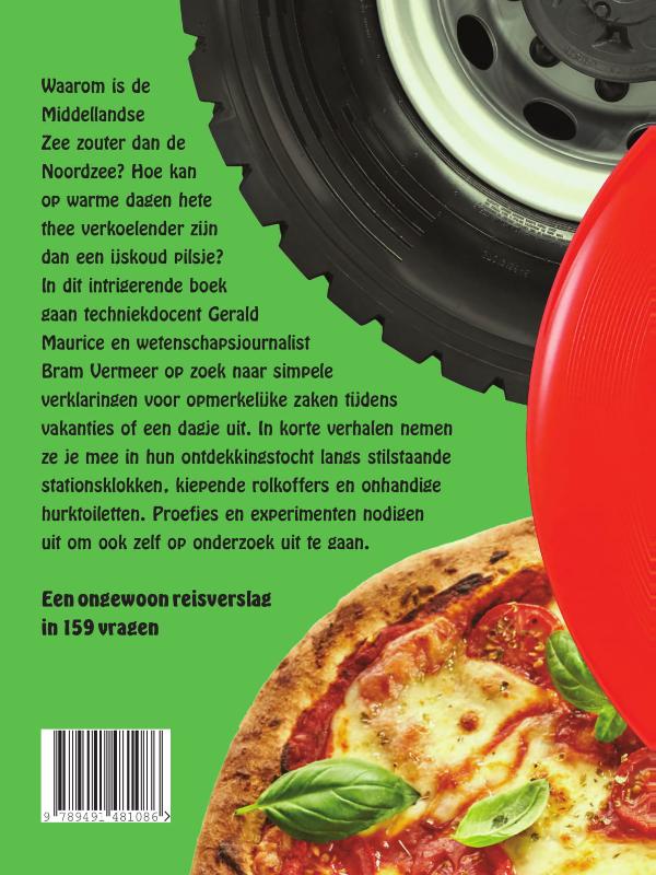 Achterkant van Het geheim van de frisbee